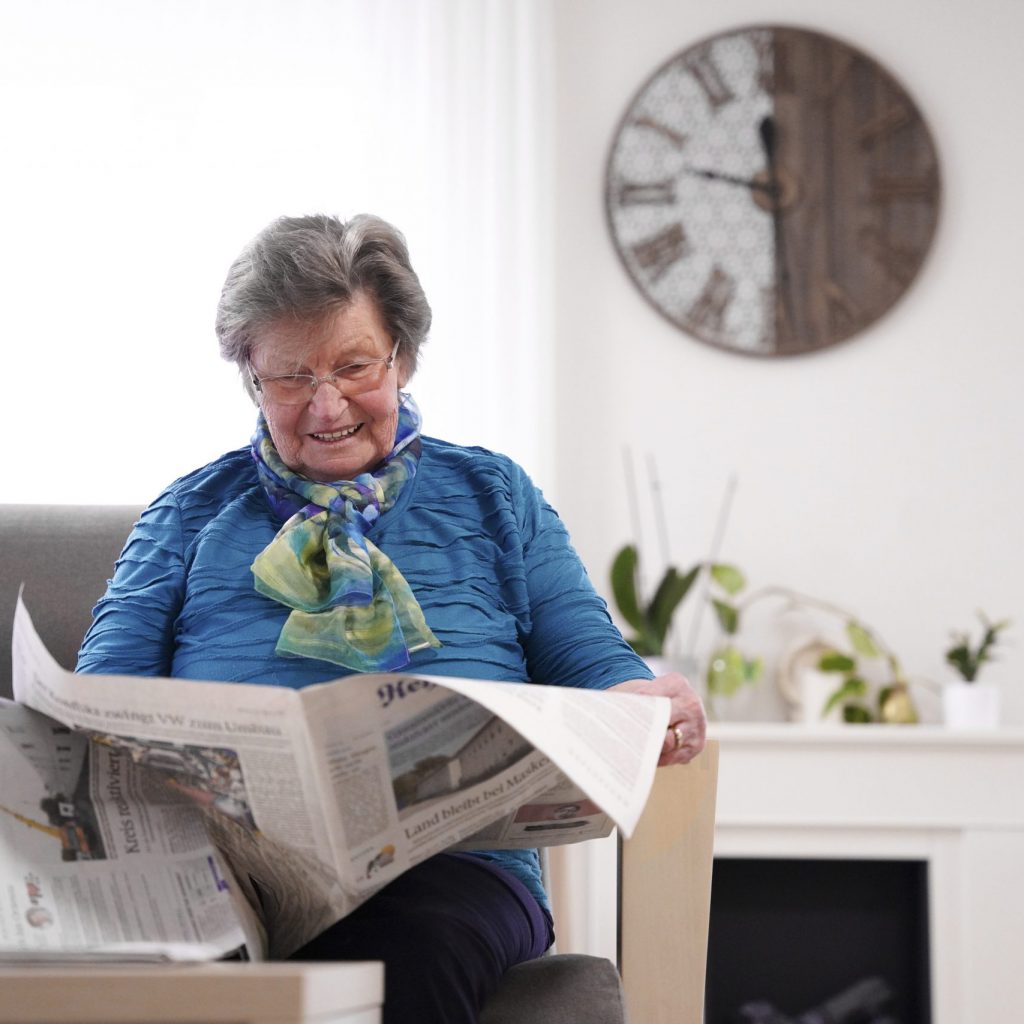 Kurzzeitpflege Seniorin
